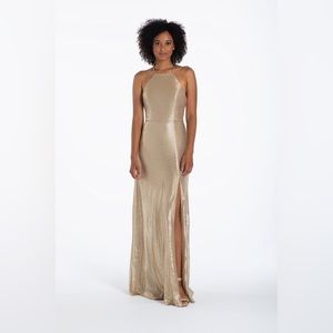 Hayley Paige | 52104 | Gold Liquid Metallic